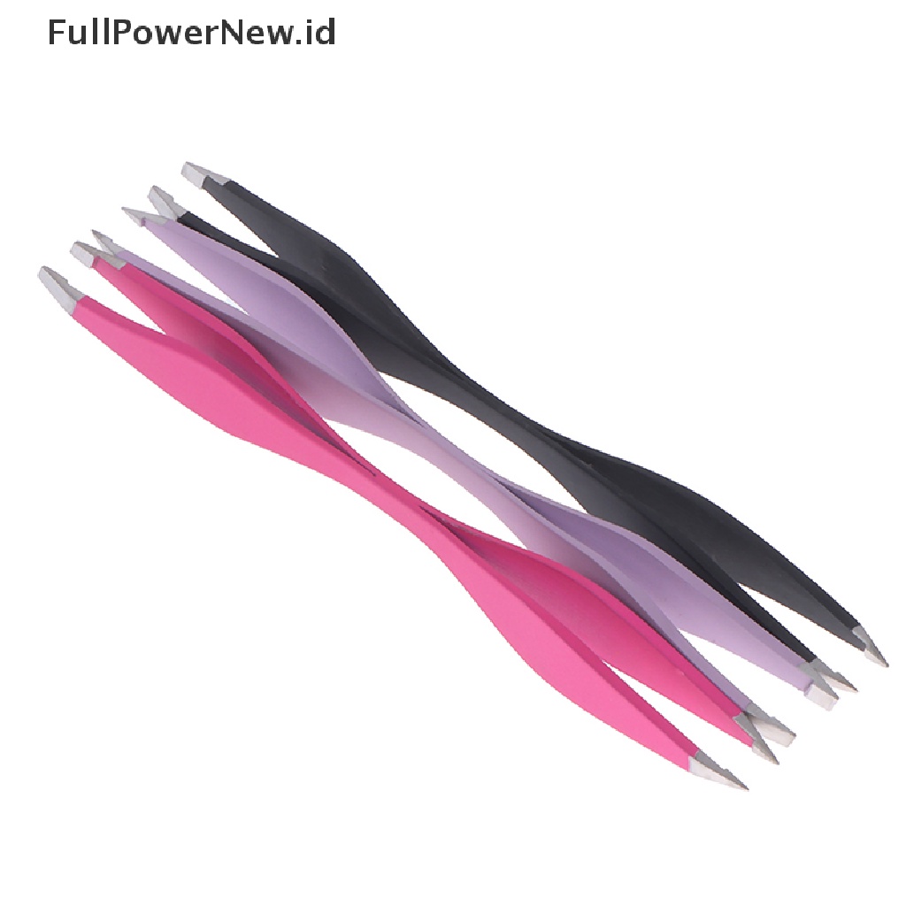 Power 1biji Penjepit Alis Double Ended Anti Statis Eyelash Extension ID