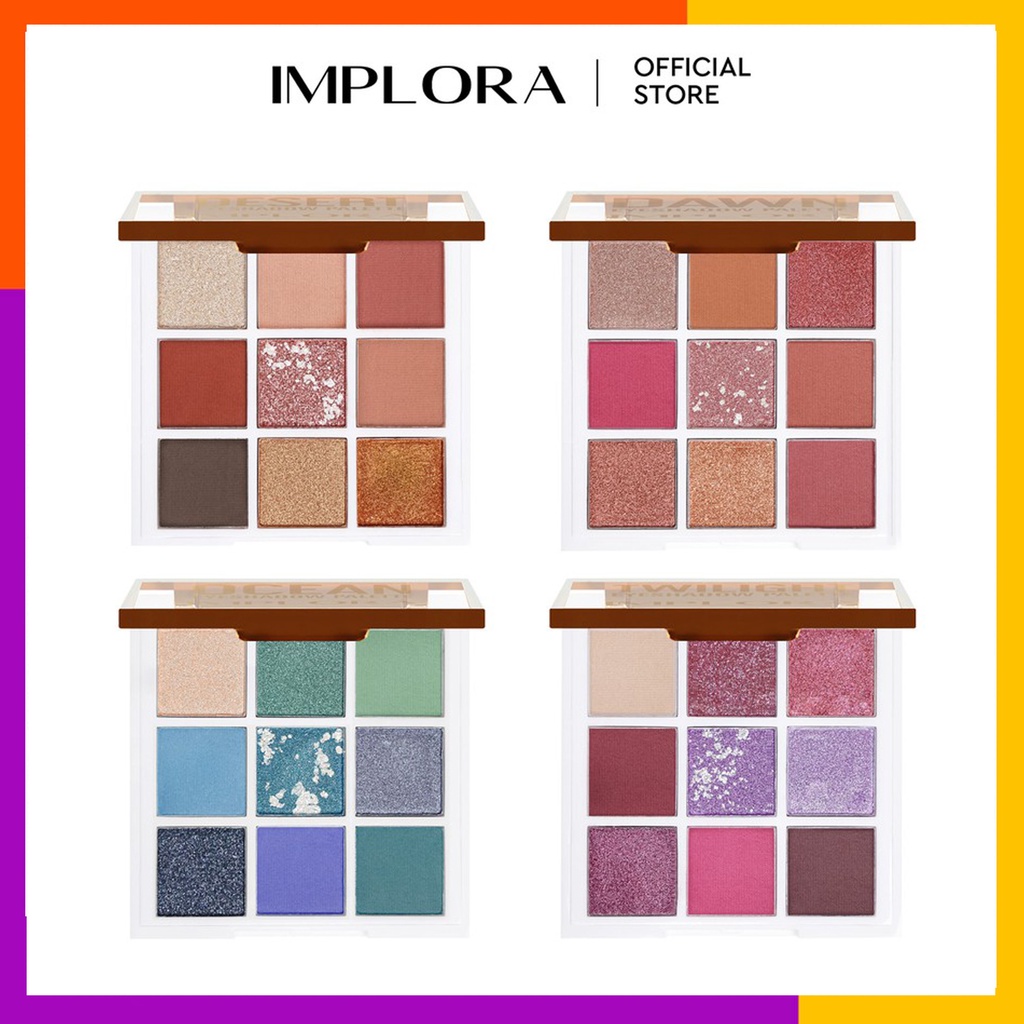 9 in 1 Implora NEW Eyeshadow Palette