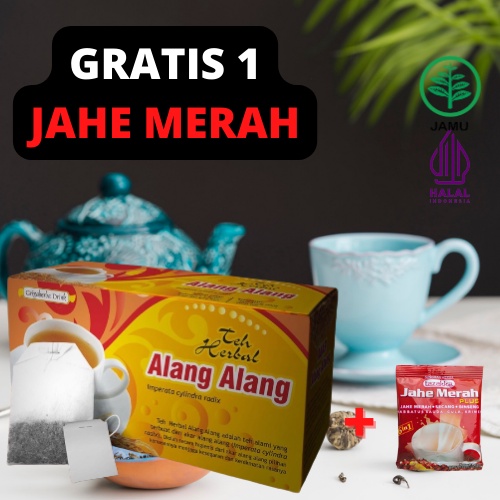 

Herbal mengobati panas dalam melancarkan buang air kecil dan ginjal dengan teh alang alang alami halal original izin bpom