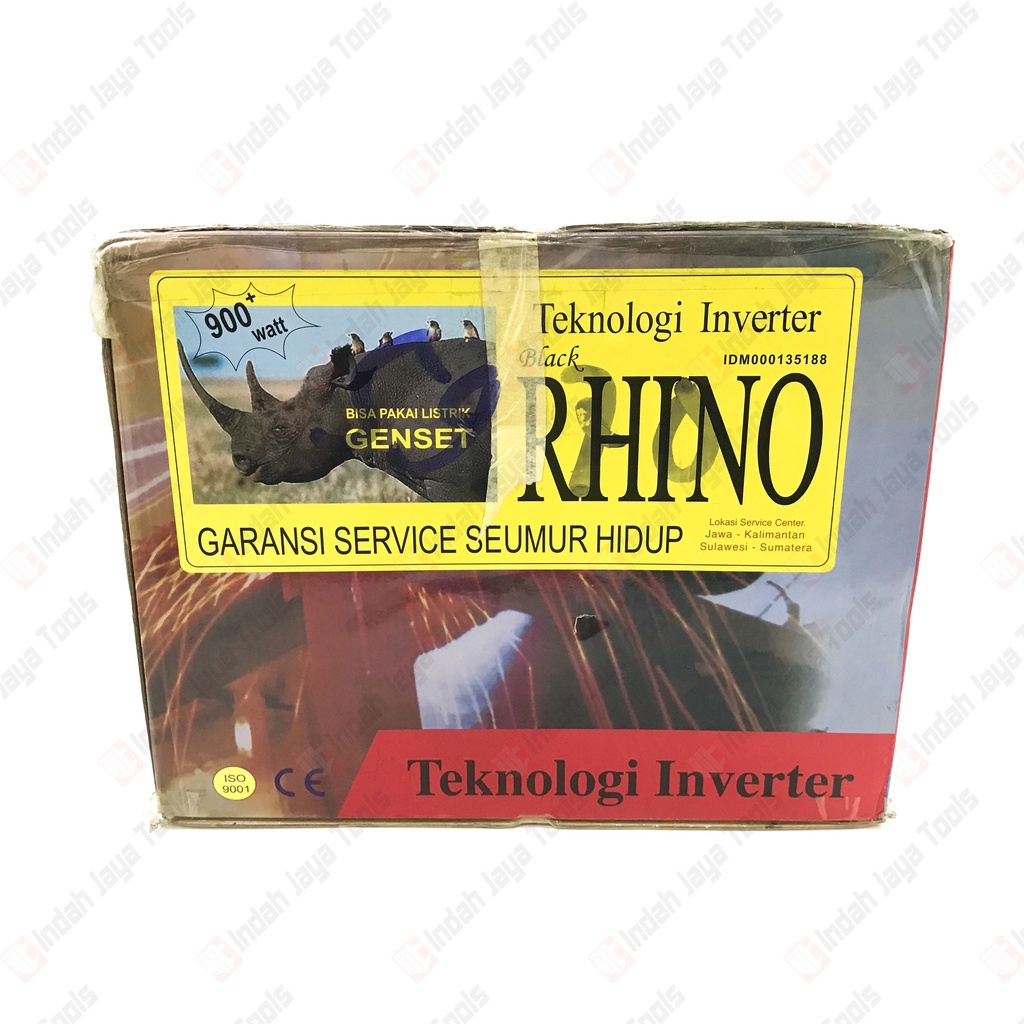 RHINO MERAH 120 A Mesin Las Listrik Inverter Travo MMA