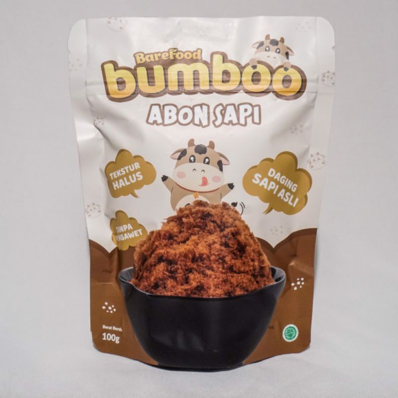 BUMBOO Kaldu Asli / Abon Ayam Abon Sapi Booster Anak MPASI