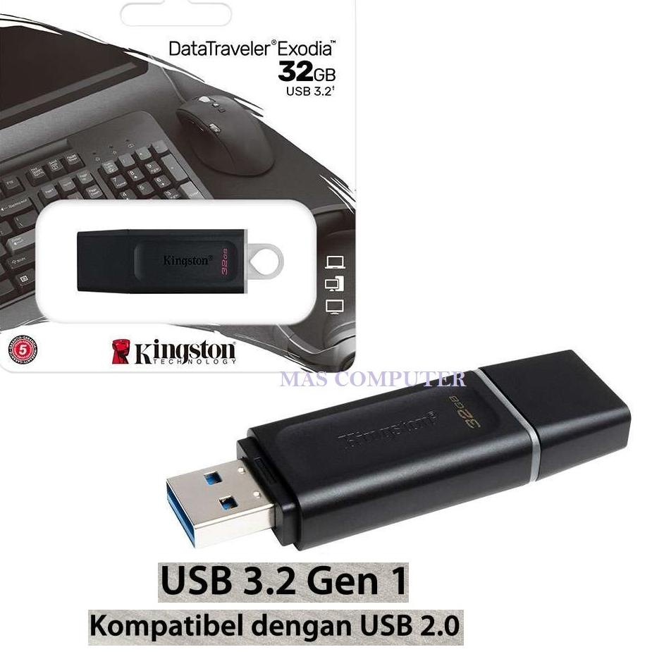 ◄ KINGSTON 32GB EXODIA USB 3.2 / FLASHDISK KINGSTON 32GB USB 3.2 EXODIA ☎