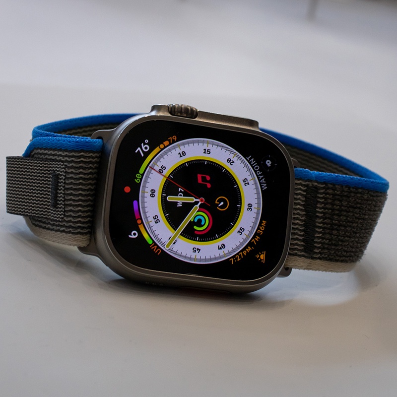 Trail Loop Nylon Watch Band for Watch Ultra 49mm 45mm 44mm 42mm iWatch Series 8 7 Replacement Woven Strap Women Men