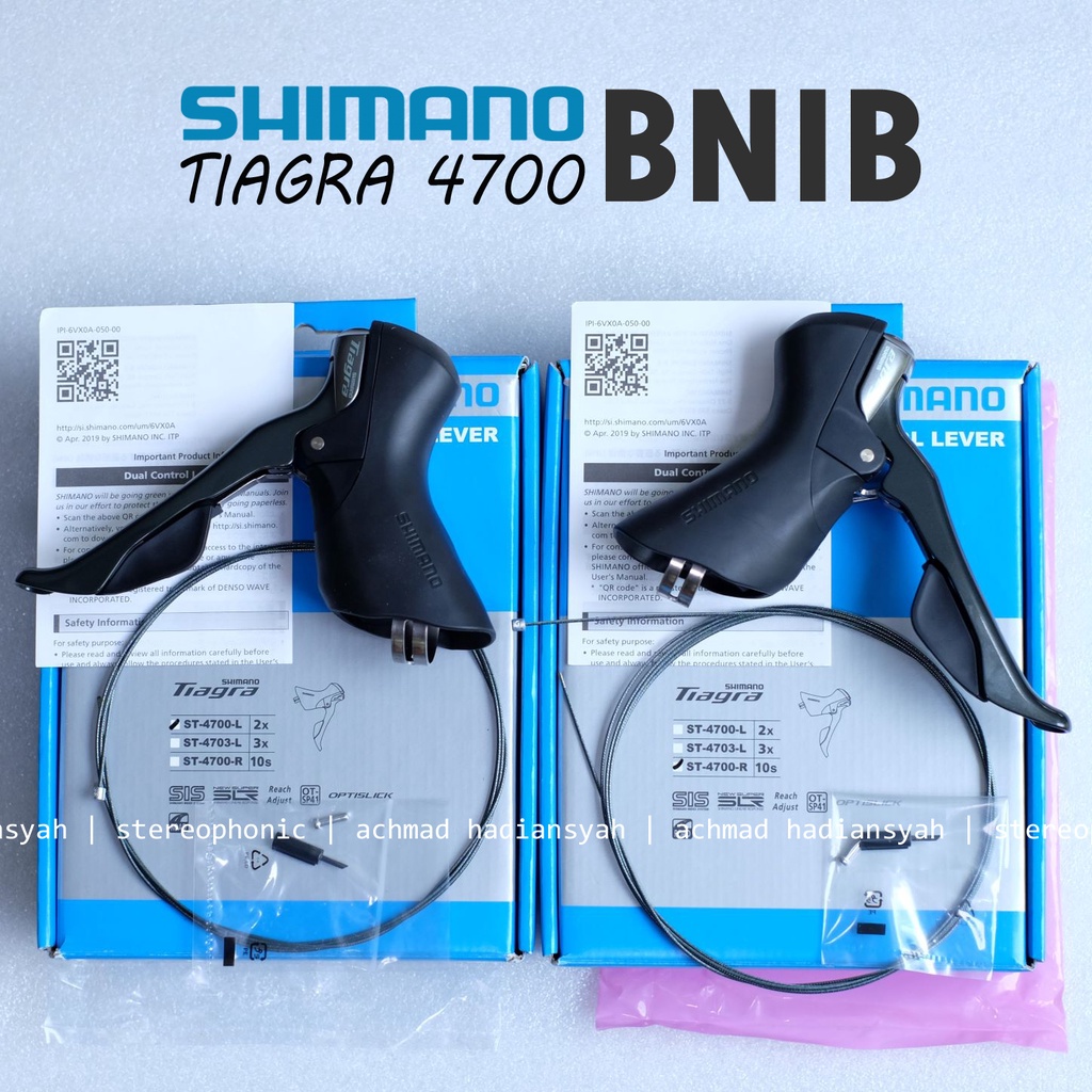 NEW Made in JAPAN.. Brifter SHIMANO Tiagra ST 4700 2 x 10 speed Tiagra Brifter Roadbike SHIMANO 10sp