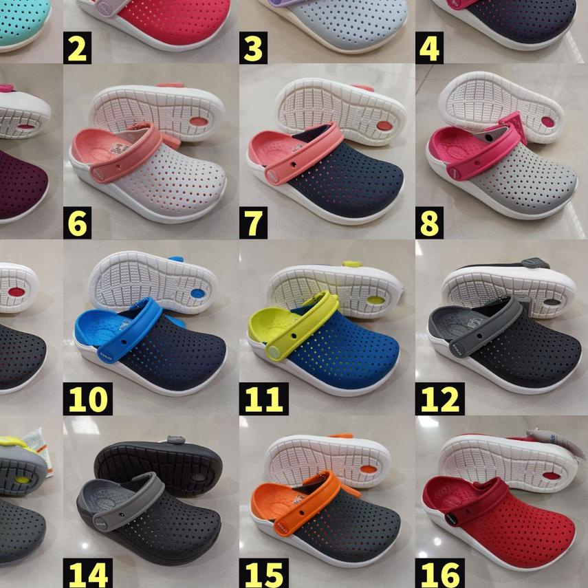 ✻ Crocs Anak / Sepatu Sandal Anak / Crocs Literide / Crocs Kids / Crocs Anak Original / Literide Kid