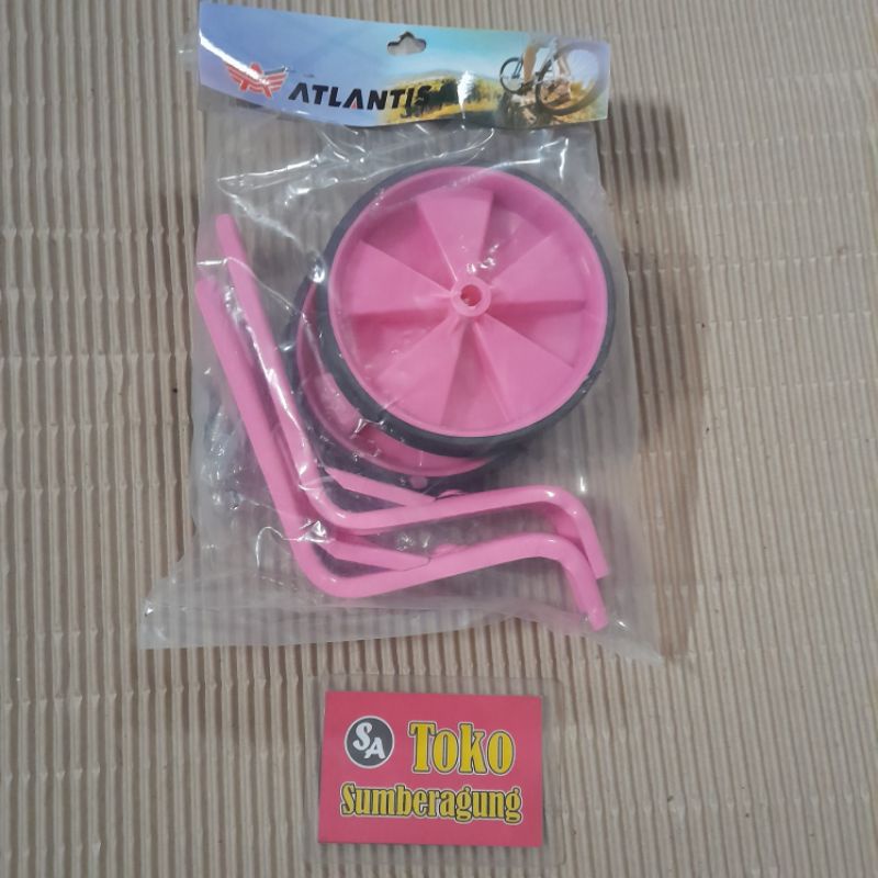 Roda samping sepeda anak2 ukuran 12 dan 16-san Roda samping sepeda anak2 Roda bantu sepeda anak Roda