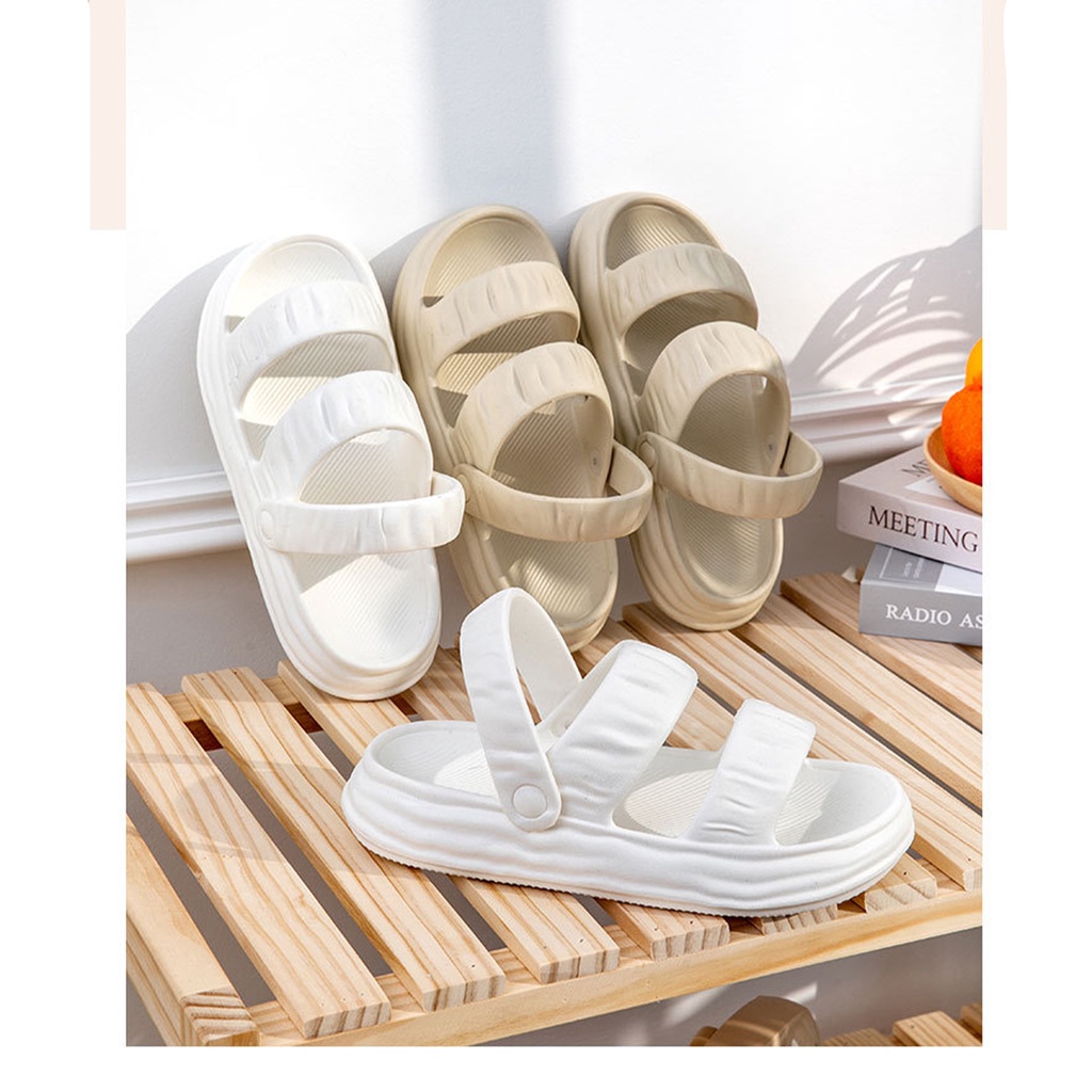 Sandal Slip Jelly Wanita Karet EVA Model Casual MELLY