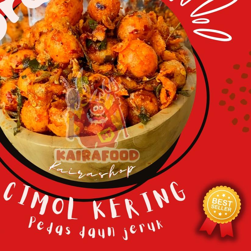

➮ 500 GR CIMOL KERING PEDES DAUN JERUK| ORIGINAL DAUN JERUK | SUPER RENYAH ✿