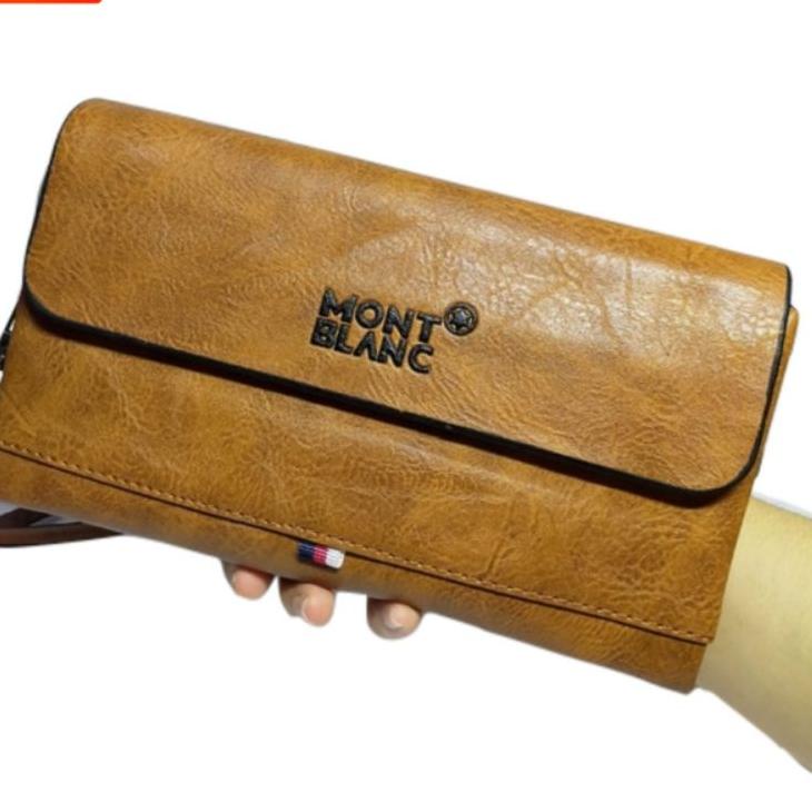 ➵ Hand bag pria / Clutch pria kulit asli produk import kualitas premium ✸