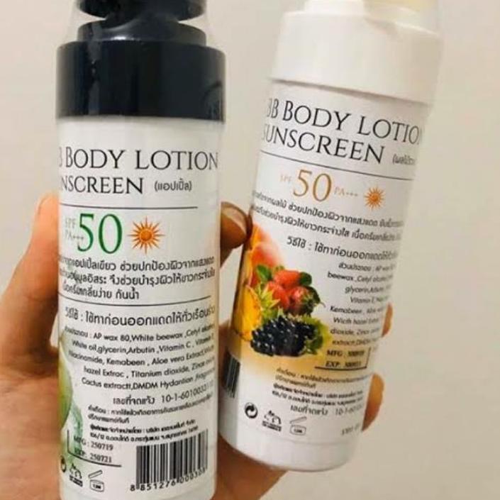 ← Arbutina Bb Body Lotion Sunscreen SPF 50 PA++ ➧
