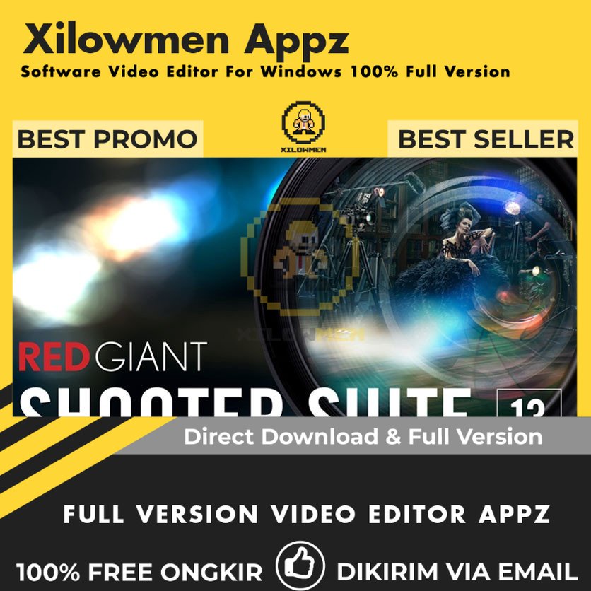 [Full Version] Red Giant Shooter Suite Pro Video Editor Lifetime WIN OS - Kumpulan alat untuk produksi dan pasca-produksi video