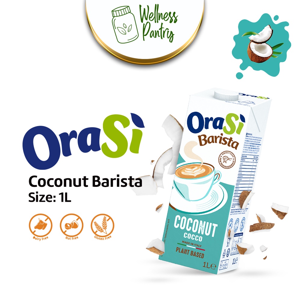 Orasi Coconut Barista / Susu Kelapa Vegan Gluten Free