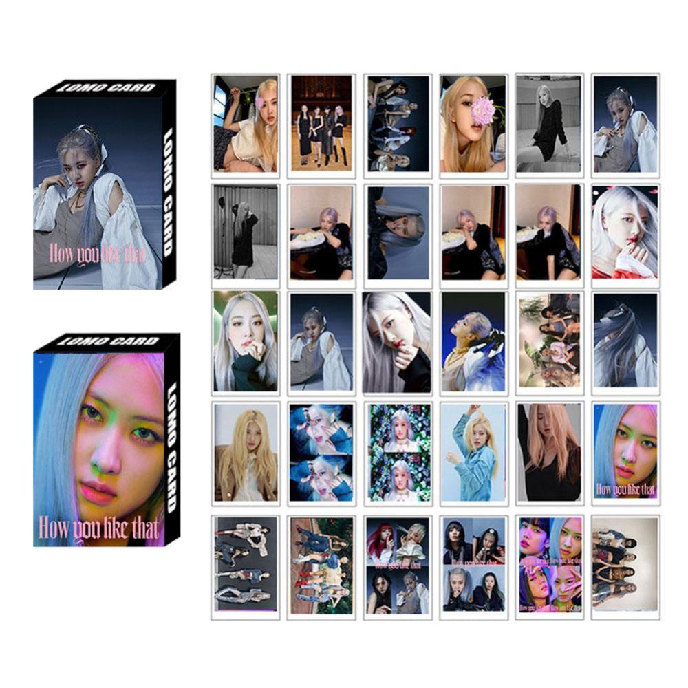 Timekey 30PCS Blackpink Bagaimana Anda Suka Album Itu LOMO Card Fans Support Gift Hadiah Kolektif Foto Polaroid Q4S7 Blackpink