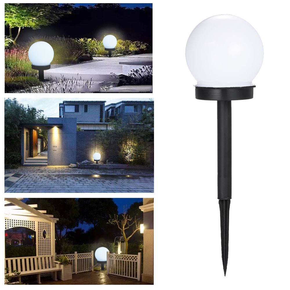 Hot Sale/Lampu Rumput Wireless Bentuk Bohlam Bulat Tenaga Surya/Lampu LED Tenaga Surya/Penerangan Jalan Outdoor