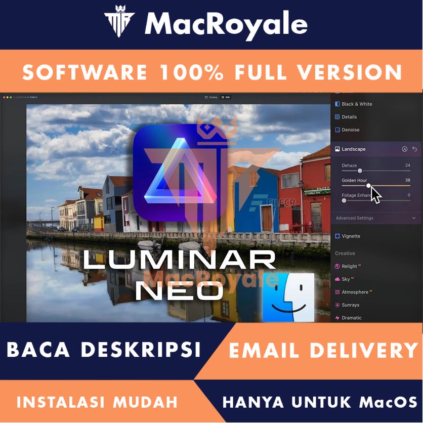 [MacOS] Luminar Neo (12757) Full Version Lifetime Full Garansi