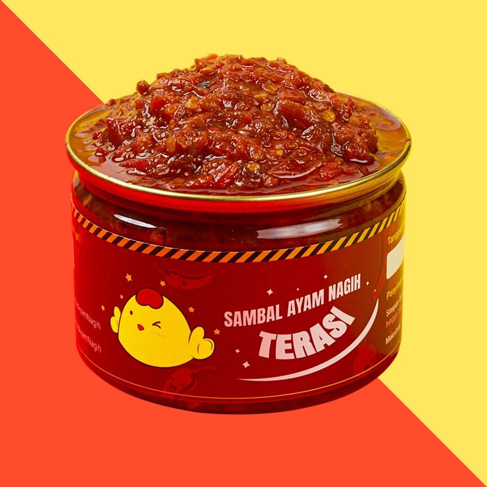 

✈ SAMBAL NAGIH - Sambal Terasi Pecel khas angkringan Toples ➤