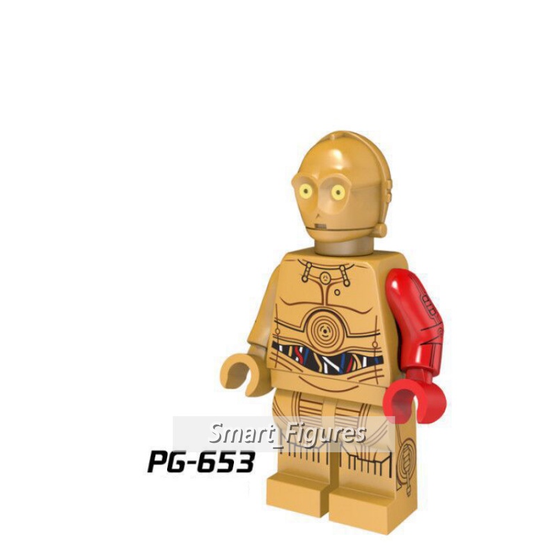 Darth Maul Anakin Minifigures Luke Skywalker Jedi Knight Sith Warrior C-3PO Mini Angka Star Wars Mainan Hadiah