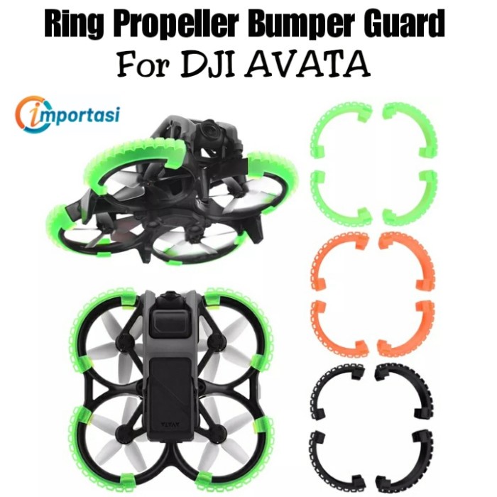 Propeller Guard Bumper Ring DJI AVATA Protector Cover Anti Crash - Hitam