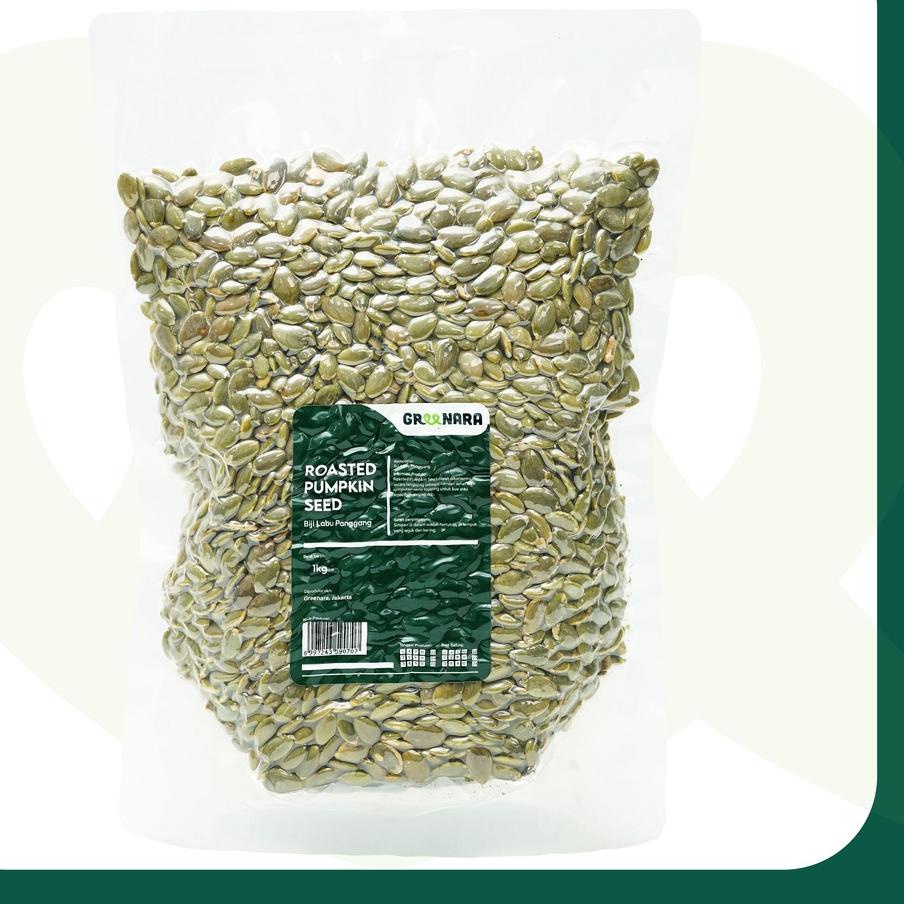 

❋ Roasted Pumpkin Seed 1kg / Biji Labu Panggang 1kg ♞
