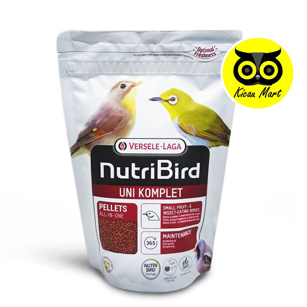 PAKAN NUTRIBIRD UNI KOMPLET VERSELE LAGA VOER 250 GRAM MAKANAN BURUNG PLECI ROBIN COMPLETE PKUNIVL