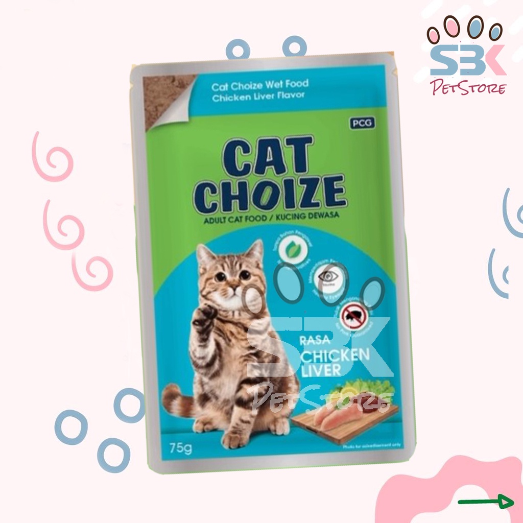 Cat Choize Wetfood Makanan Basah Untuk Kucing 75gr