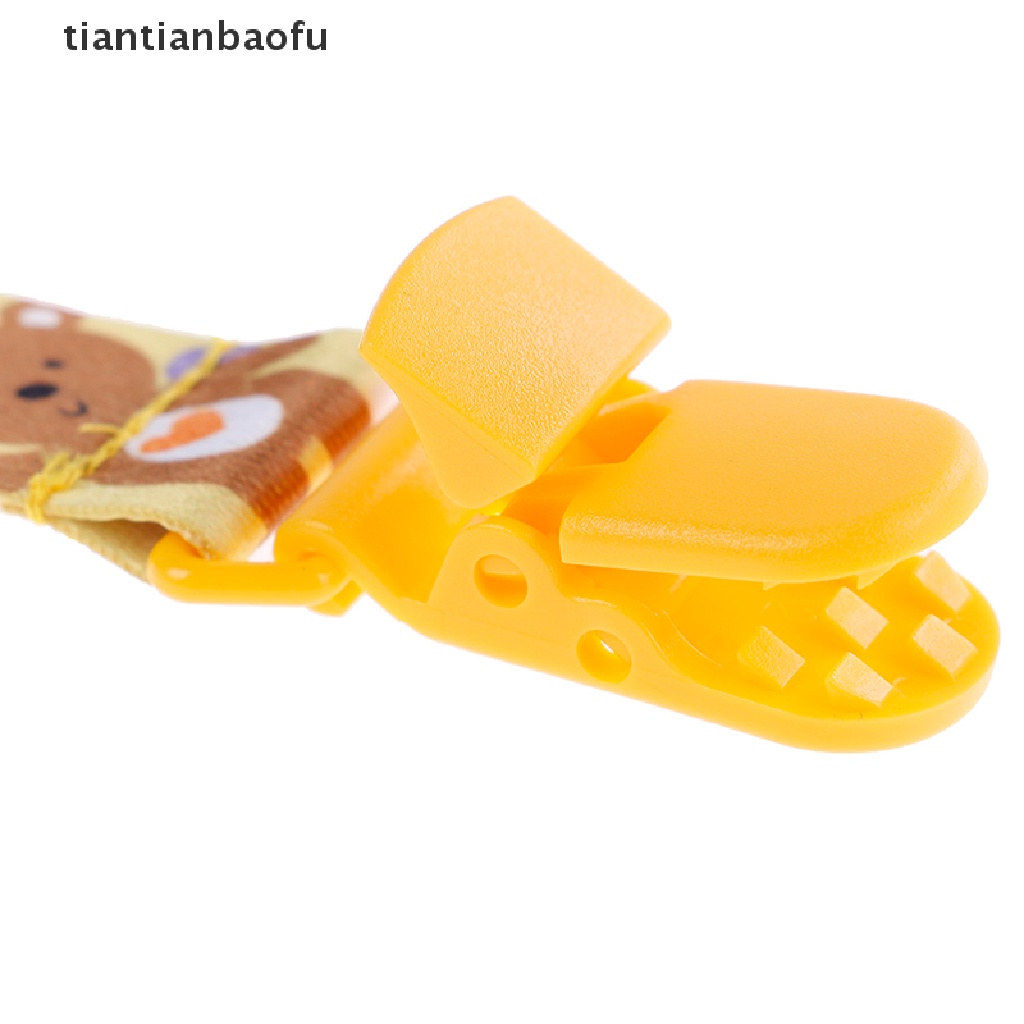 [tiantianbaofu] 1pc Klip Dot Bayi Baru Lahir Tali Rantai Penenang dummy nipple holder Butik