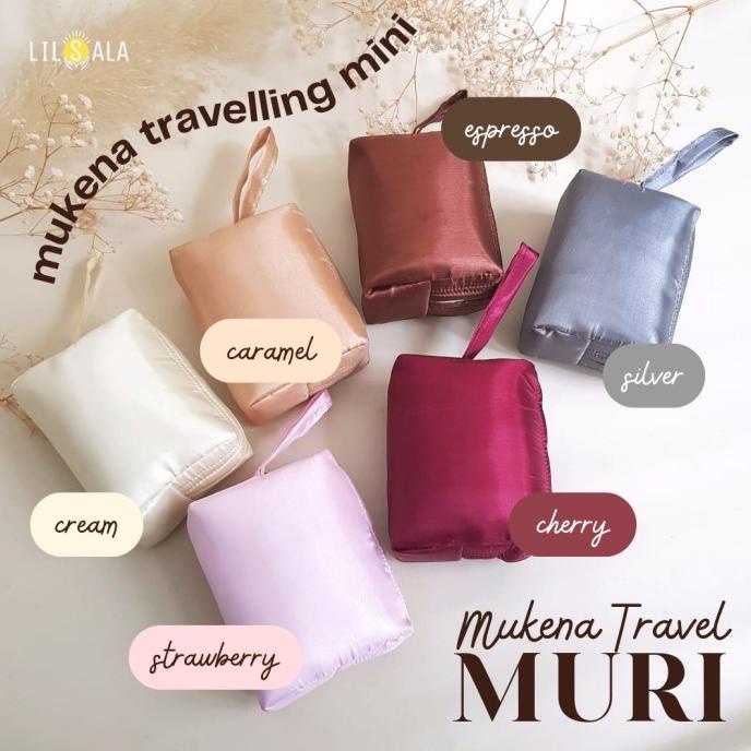 [Muri] Mukena Travel Muri Mini Dewasa Travelling Kecil Murah Abutay