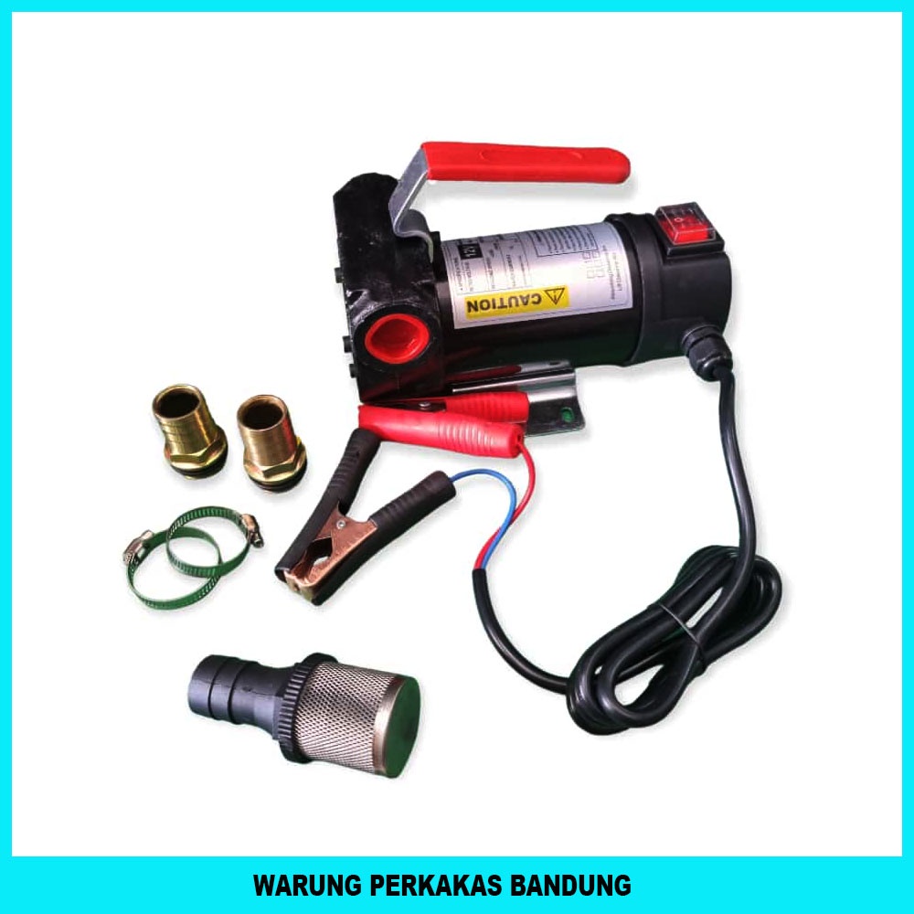 Mesin Pompa Bensin Sedot Oli 24V Pompa Bensin Elektrik Untuk Sedot Sollar , Bensin ,Minyak Sayur