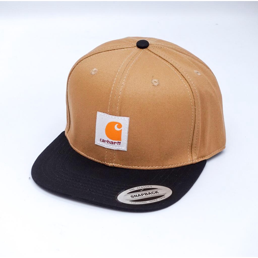 Topi Carhartt Snapback Pria Import Mirror Original High Quality