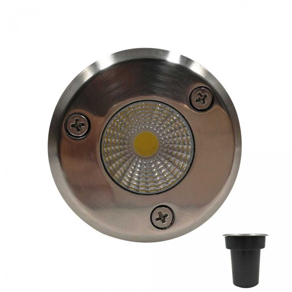 Lampu Lantai Taman Hias Tanam Ground Light Waterproof Warm White 5W