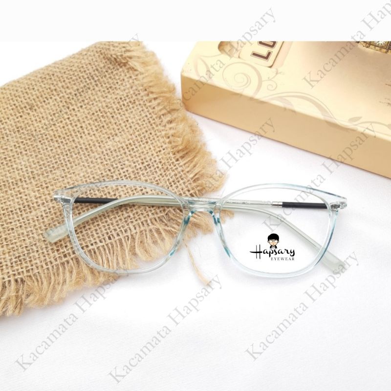 Frame Kacamata Wanita 8150 | Ganti Lensa Minus Cylinder Anti Radiasi Blueray | Anti UV Photocromic &amp; Bluecromic