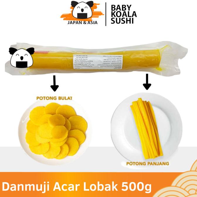 

Danmuji | Pickled Daikon Radish Ippon Zuke | Acar Lobak Kuning Kimbab TERLARIS