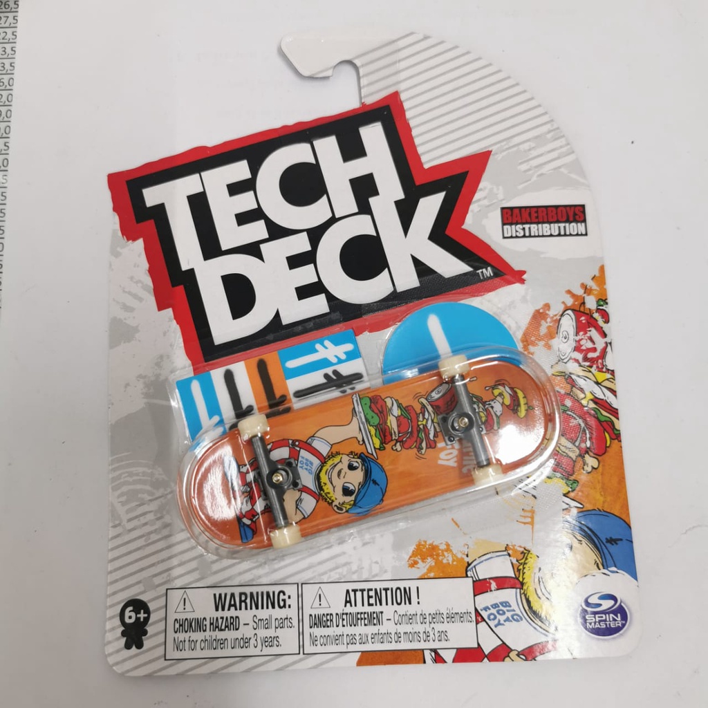 TECH DECK BAKERBOYS DISTRIBUTI Fingerboard Original Spin Master Finger Board Skateboard dengan jari primitive finesse gold chrome sovrn bakerboys