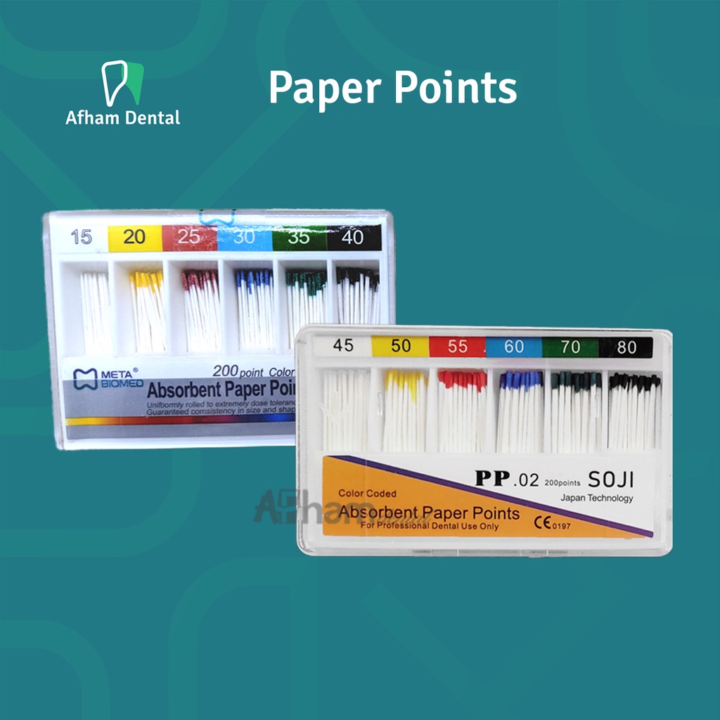 Jual DENTAL ABSORBENT PAPER POINT ENDODONTIC Shopee Indonesia