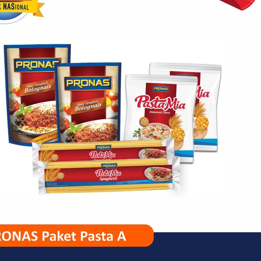

☞ PRONAS Paket Aneka Pasta A bundling 6 pcs ❃