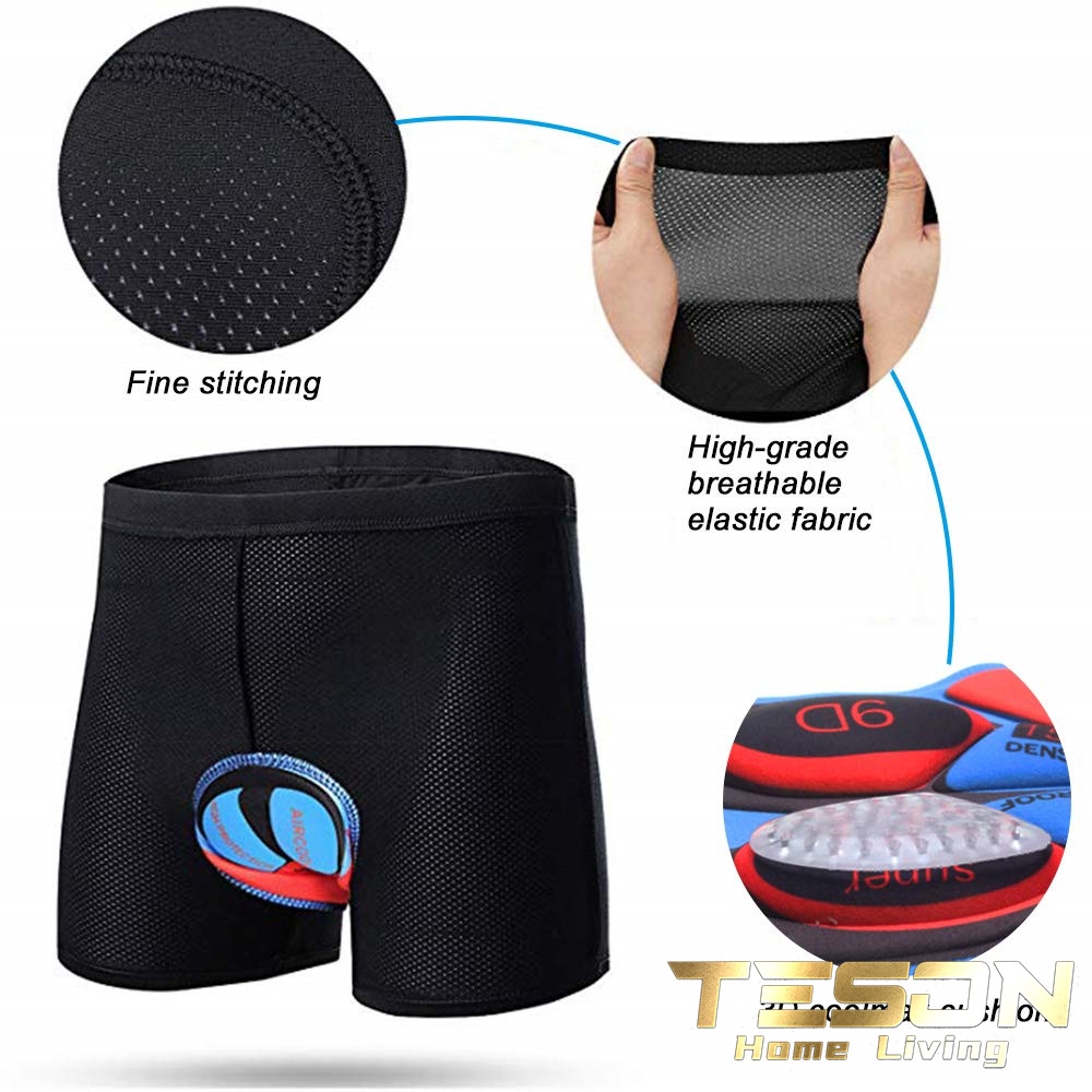 Celana Dalam Sepeda Pria Wanita / Unisex Cycling Underwear Type [B] Padding 9D Gel