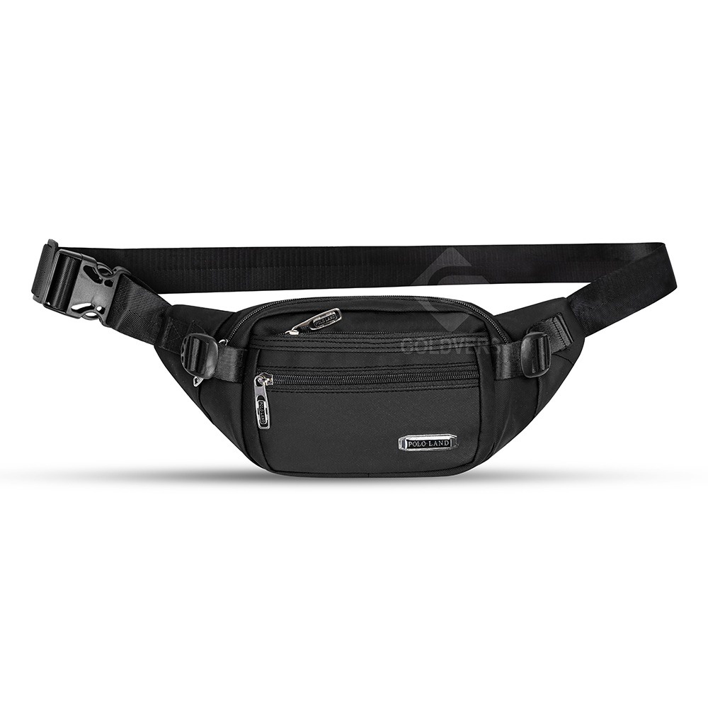 Tas Selempang Pria POLO LAND Waist bag Pria Wanita Selempang Waterproof