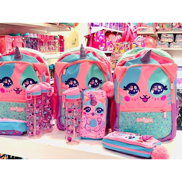 Smiggle Kylie Kittycorn Backpack Pencil Case