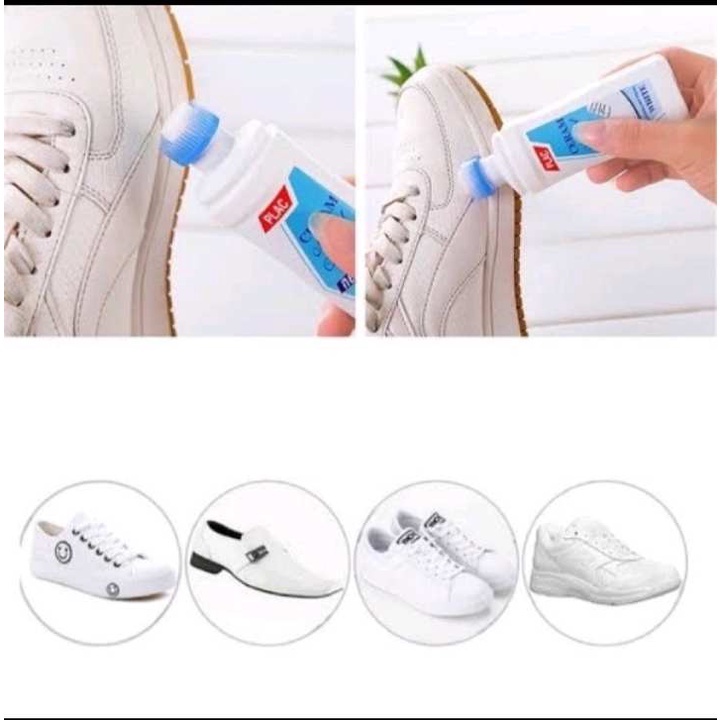 (RS)CAIRAN SEMIR PEMBERSIH PEMUTIH SEPATU 100ML SNEAKERS