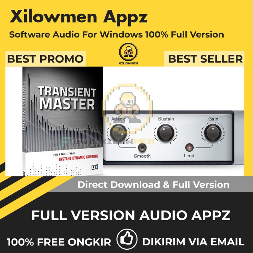 [Full Version] Native Instruments Transient Master FX Pro Lifetime Audio Software WIN OS