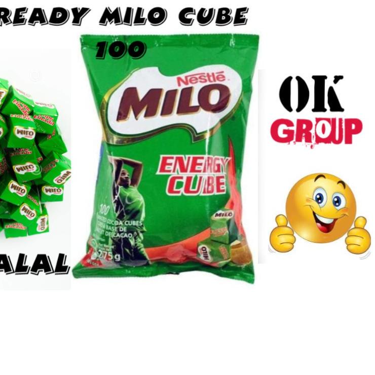 

12.12 MALL Milo Cube 100 Nigeria Nestle halal / Milo Cubes isi 100 