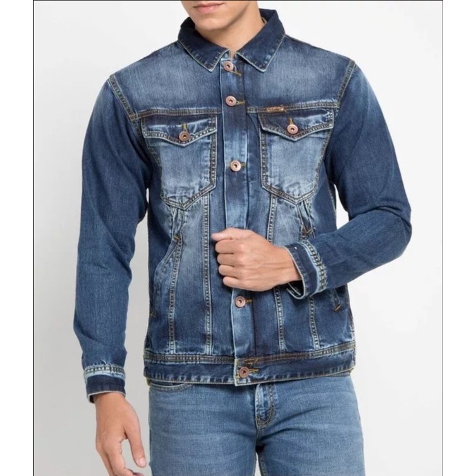 New Arrival Jaket Denim Original Lois Jeans MJF 111