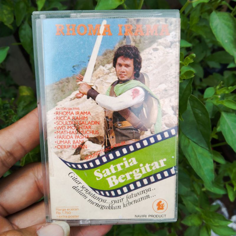 Kaset Pita Original Rhoma Irama Satria Bergitar