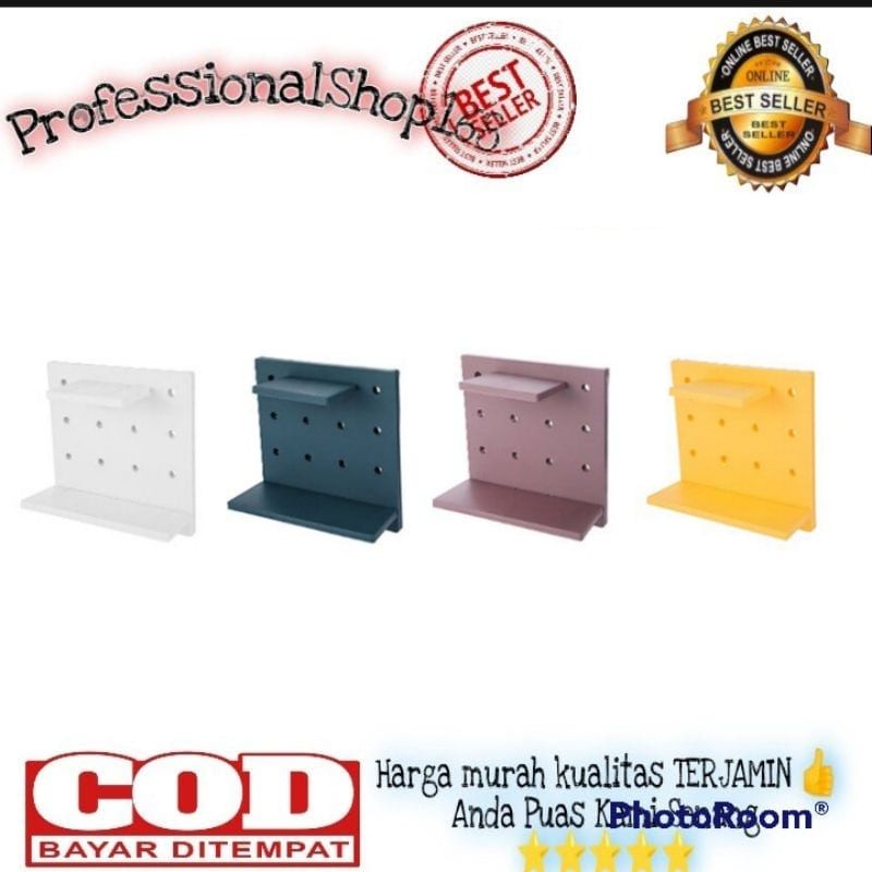 PS - 1pcs Rak dinding lubang multifungsi storage organizer / rak dinding lubang serbaguna multifungs