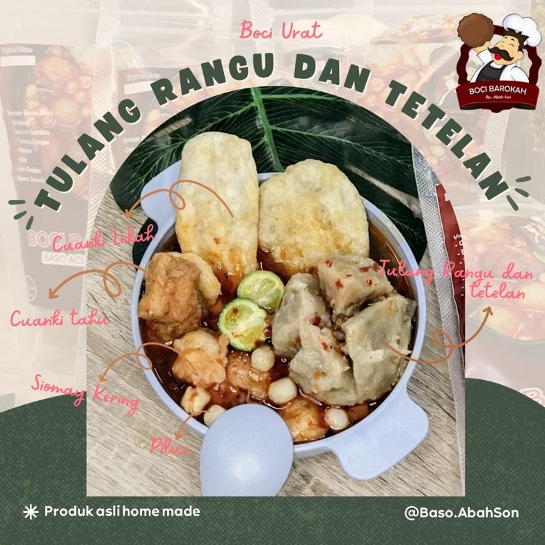 

✔✔SALE✔✔ Boci Sapi Abah Son || BOCI SAPI TETELAN DAN TULANG RANGU (COD✅) || MAKANAN INSTAN MURAH ENAK DAN HALAL