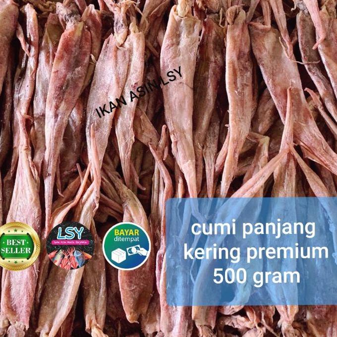 

♗ ikan asin cumi panjang super 500gr ♘