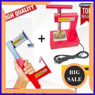 tools PAKET Alat Tambal Ban Elektrik cepat panas Non Timer 2 Menit dan Alat Press Ban 1F3B