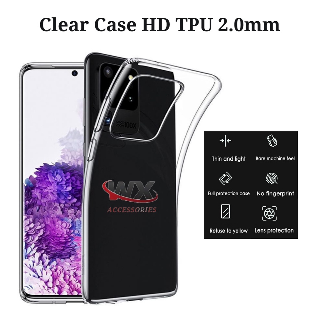 [ Oppo Reno 5 / 6(4G) / 6(5G) / 6 Pro+ / 7(4G) / 7(5G) / 7Z(5G) ] Soft Case HD TPU Clear Protective 