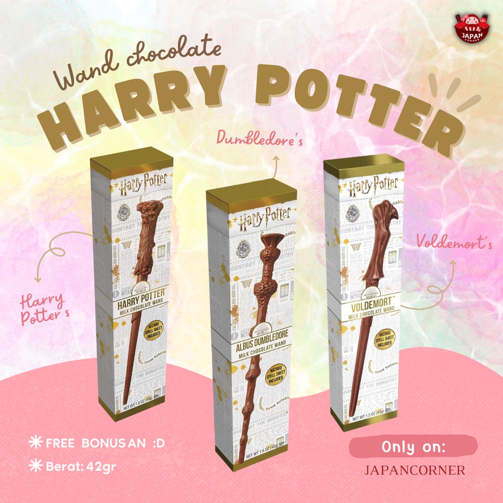 Harry Potter wand chocolates