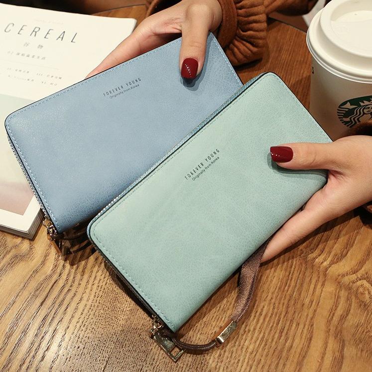 TERLARIS BRANDS FESTIVAL Dompet Panjang Wanita Import Zipper Kopling Universal WA742 / Dompet Wanita